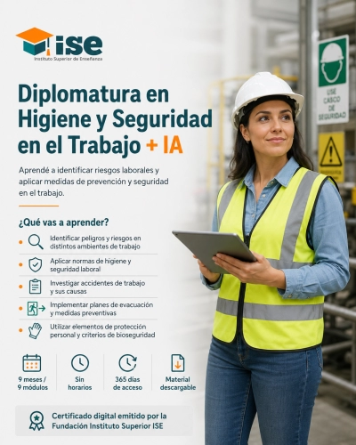 Diplomatura en Higiene y Seguridad en el Trabajo + IA