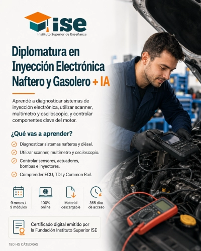 Diplomatura en Inyección Electrónica Naftero y Gasolero + IA