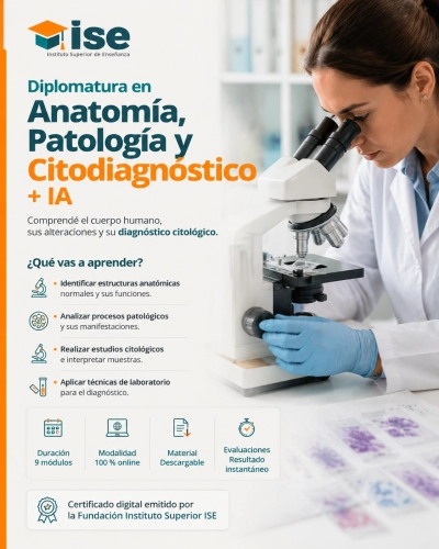 Diplomatura en Anatomía, Patología y Citodiagnóstico + IA