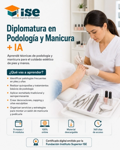 Diplomatura en Podología y Manicura + IA