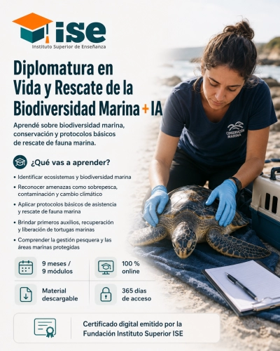 Diplomatura en Vida y Rescate de la Biodiversidad Marina + IA