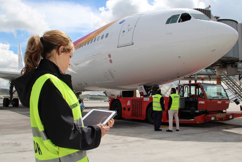 marcas de rampa del aeropuerto